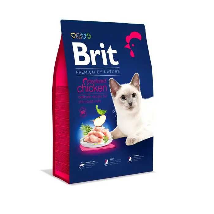 Сухий корм для котів Brit Premium by Nature Cat Sterilised 8 кг курка