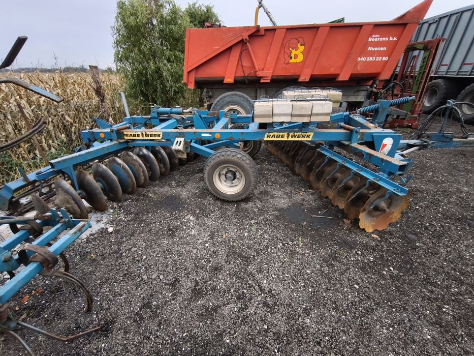 Talerzówka Rabe Werk 3m. Brona talerzowa.