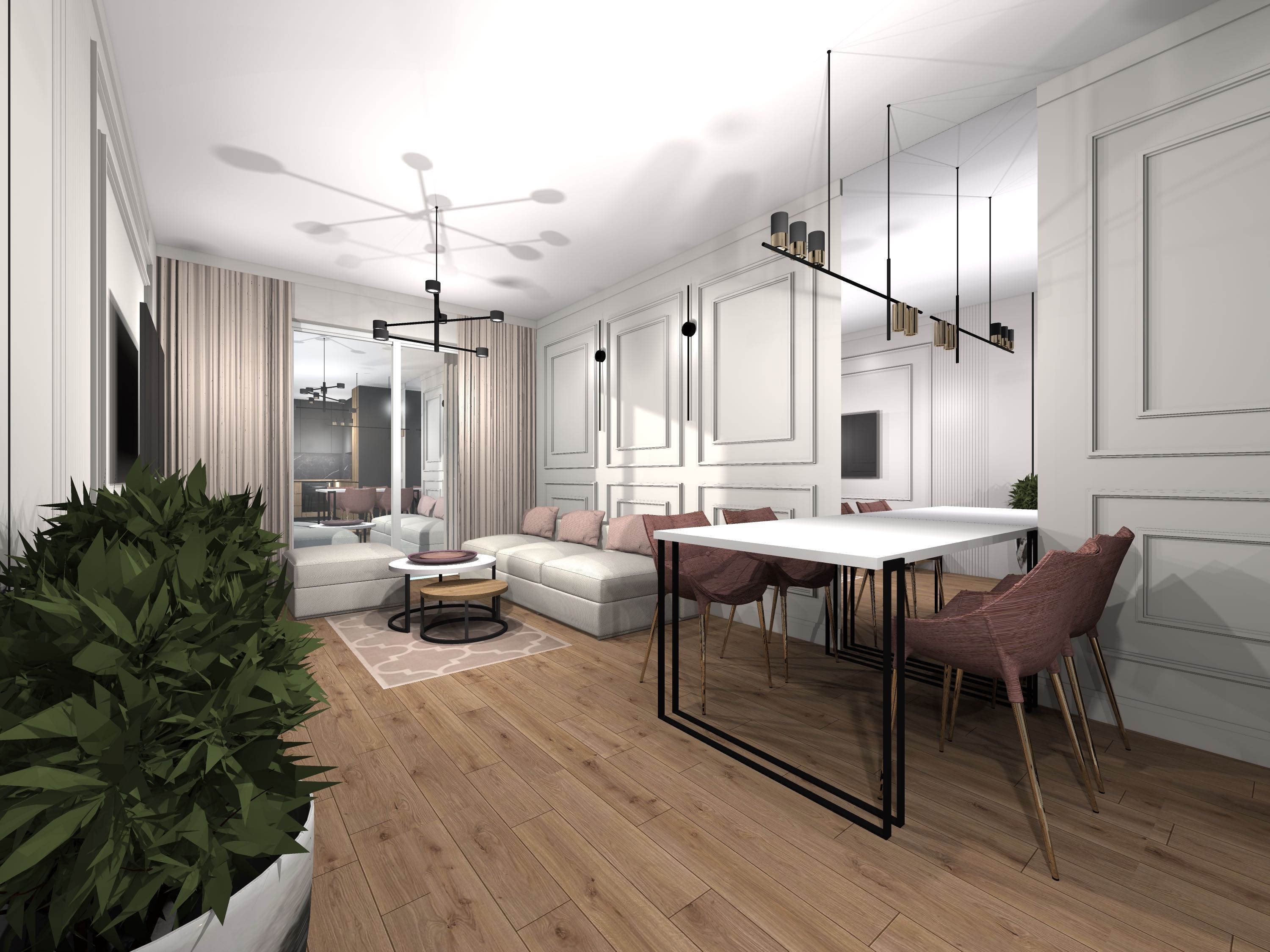 Projektowanie wnętrz / Wizualizacja / Architekt / Projektant
