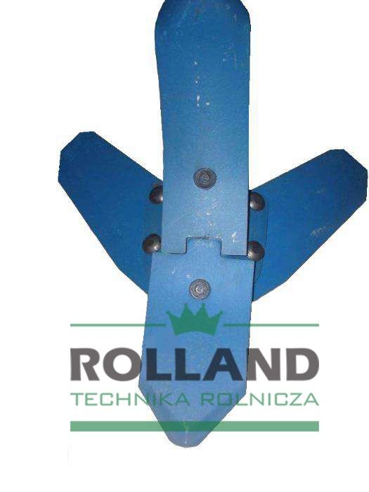 Uchwyt lemieszyków korpus Gruber Lemken Smaragd do grubera stopka
