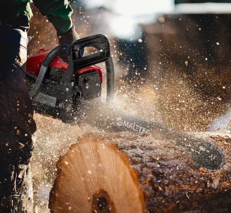 5.7KM MOCNA Piła Spalinowa Maltec Łańcuchowa Pilarka 2 PROWADNICE