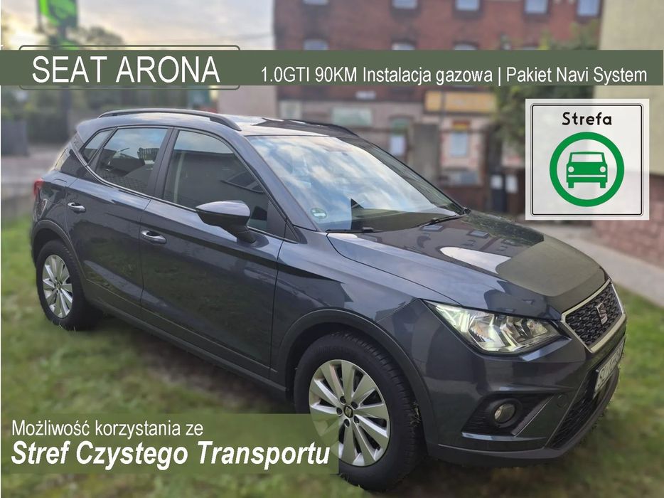Seat Arona 1.0GTI 90KM Instalacja gazowa | Pakiet Navi System