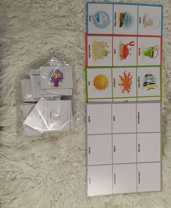 Gra Match it Ocean Bingo