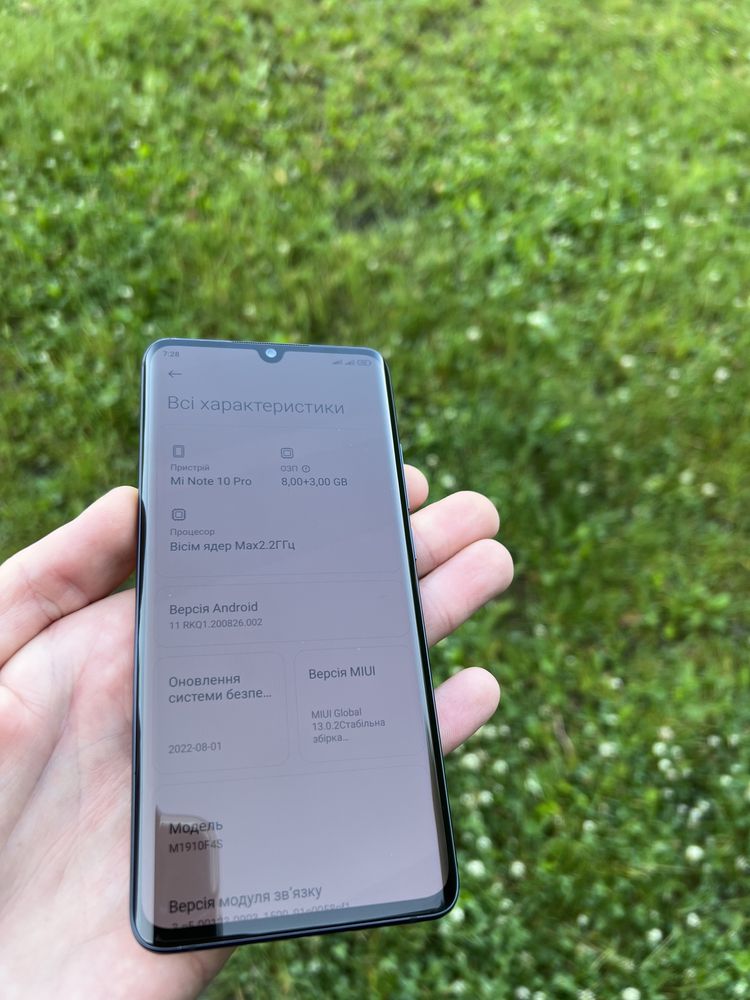 Xiaomi mi note 10 pro 8/256gb