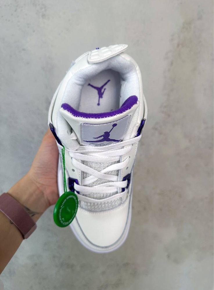 Buty Nike Air Jordan 4 metallic purple