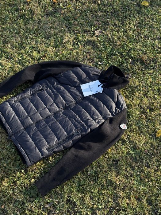 Кардиган Moncler Knit x Nylon Down s-l