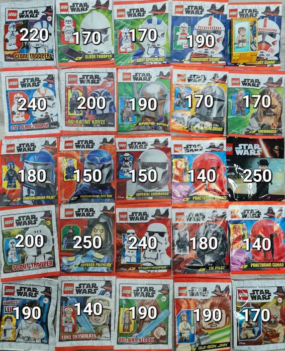 Lego Star Wars, Ninjago, Super Heroes нове