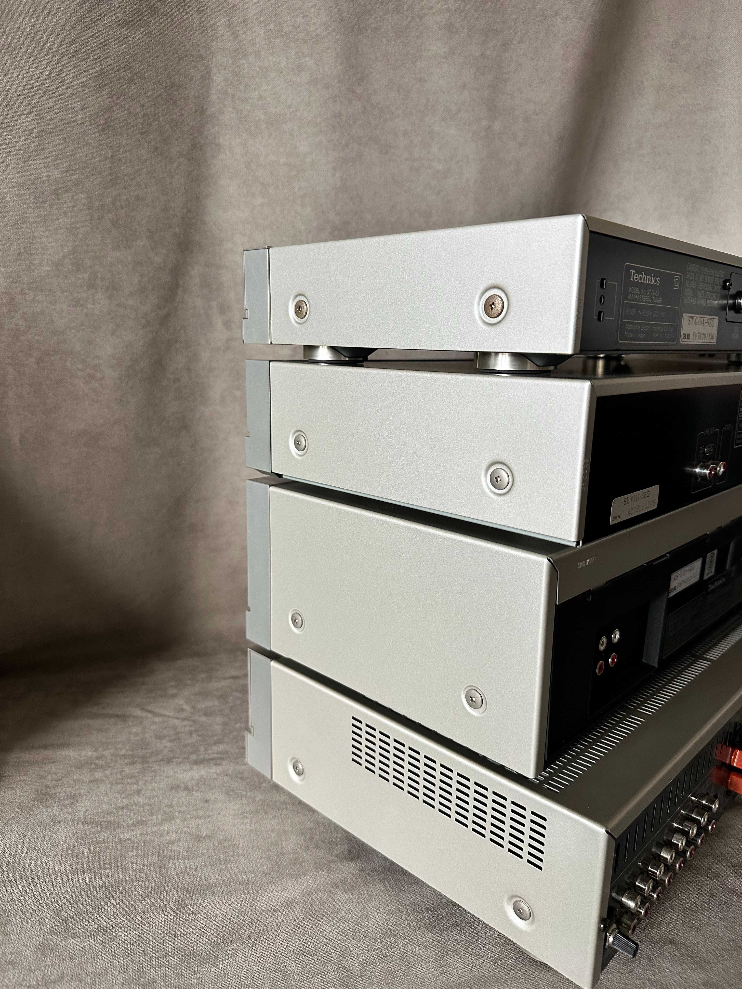 Zestaw stereo - vintage Technics su-v45a, rs-t22, sl-p111, st-g45a