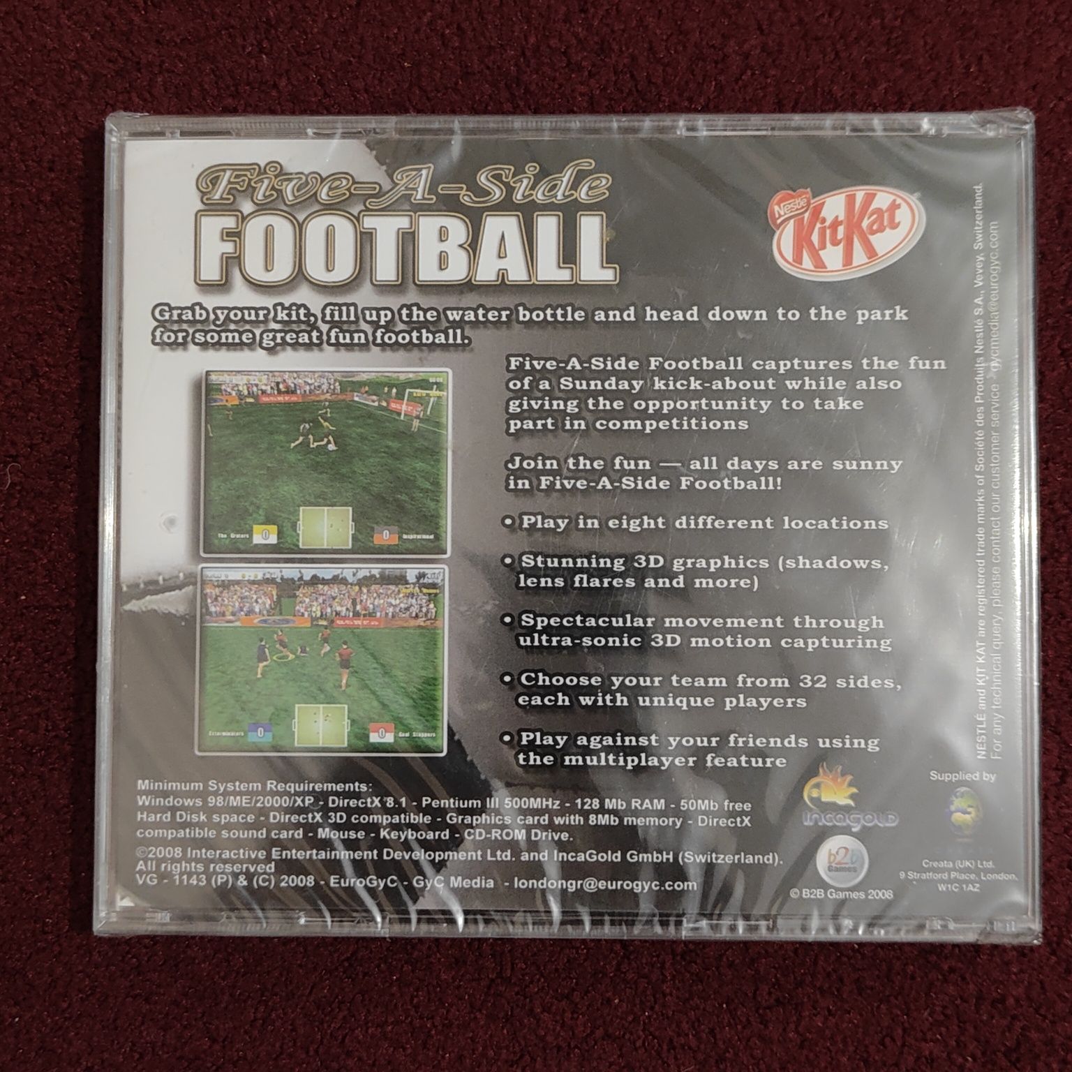 Fiva–A–Side Football, PC