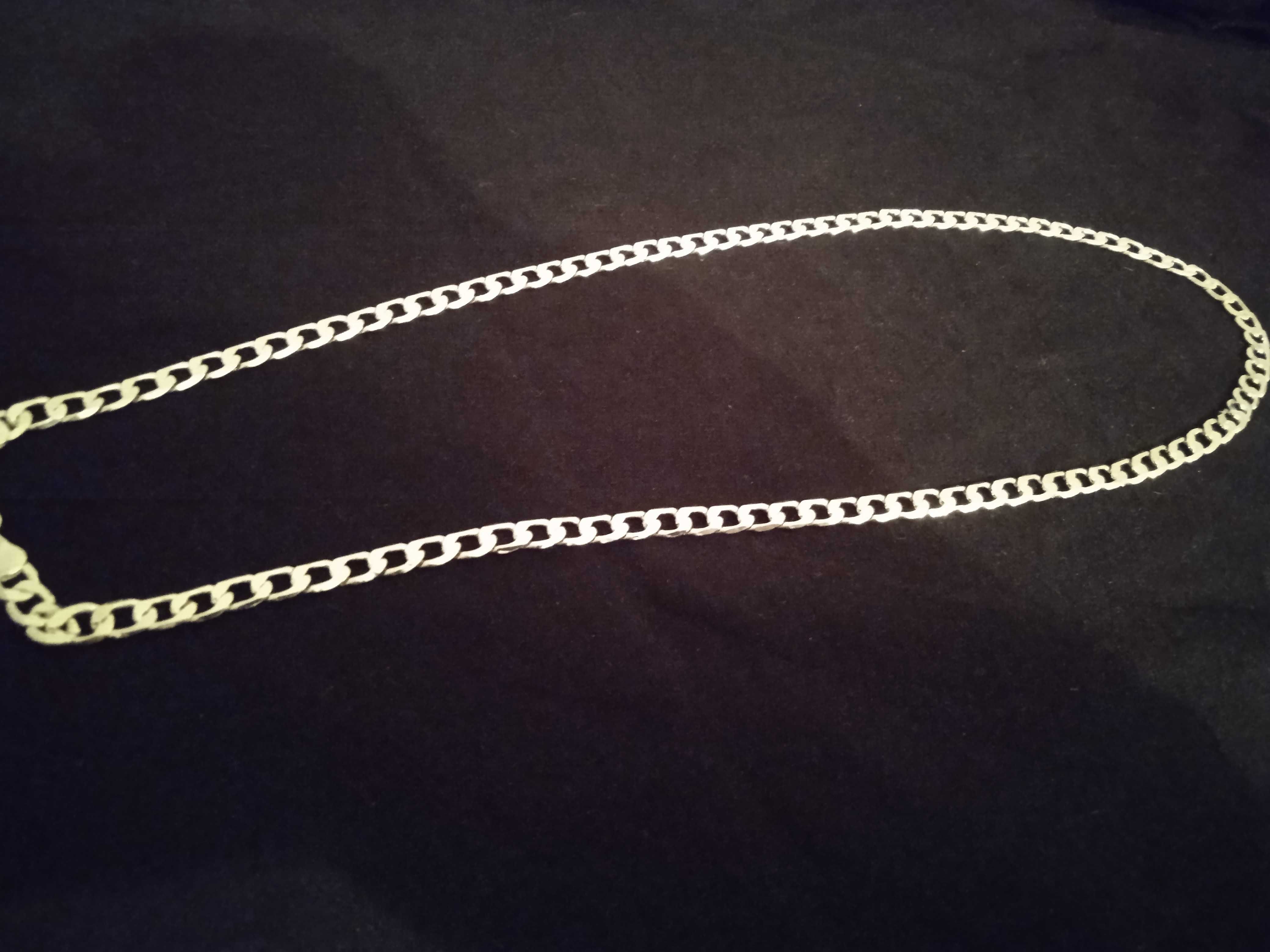 Łańcuszek srebrny 4mm 55cm