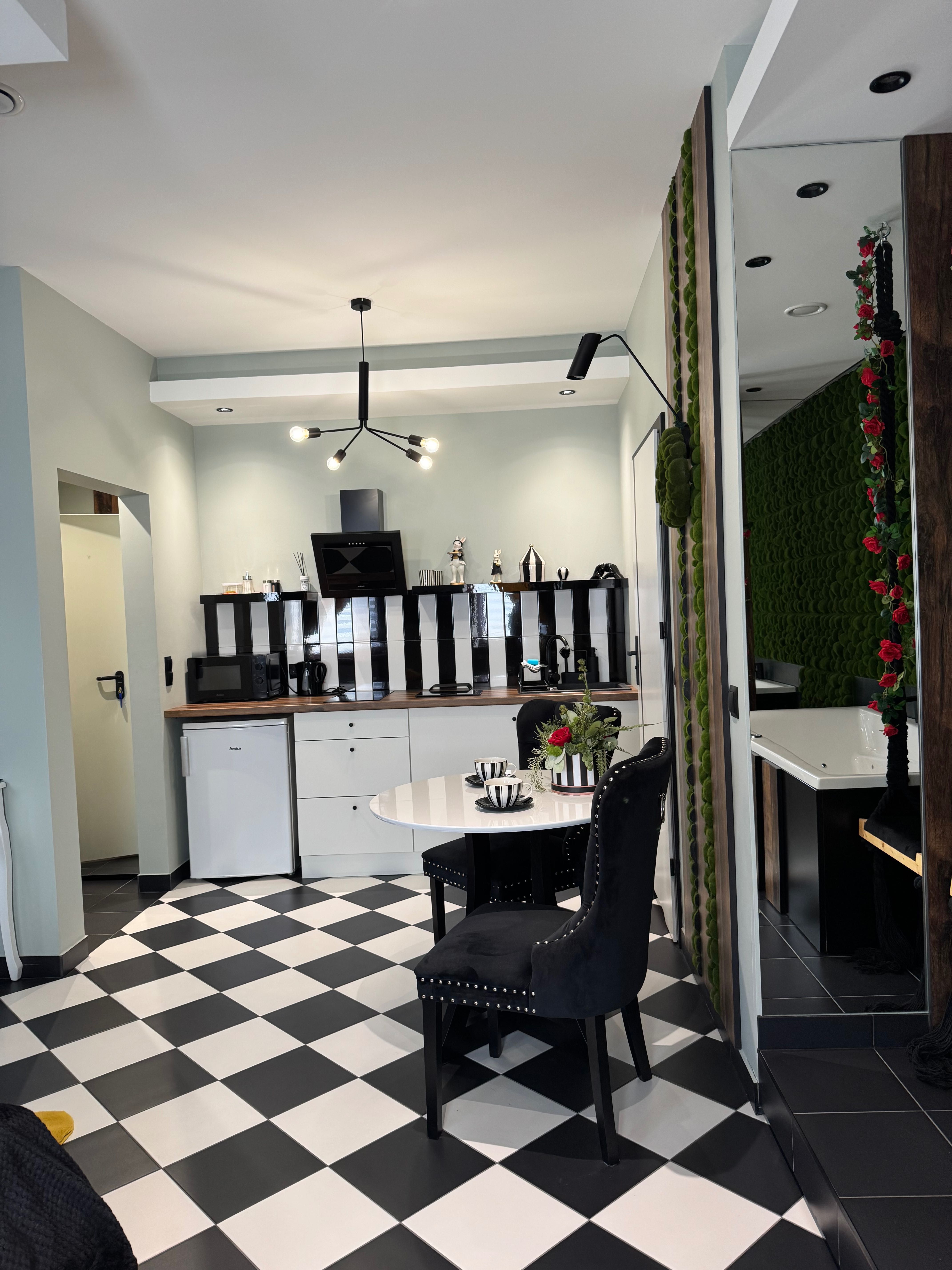 Apartament z jacuzzi w pokoju Krupówki