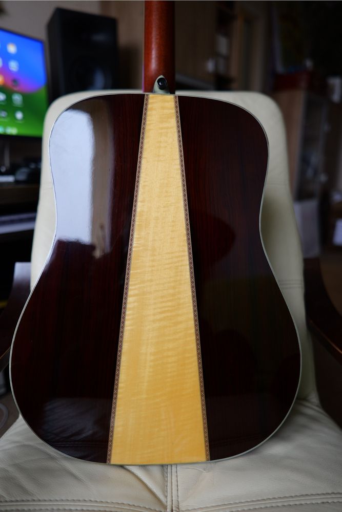 Morris W-50 ( analog Martin- D41 ) gitara premium LR baggs+futeral