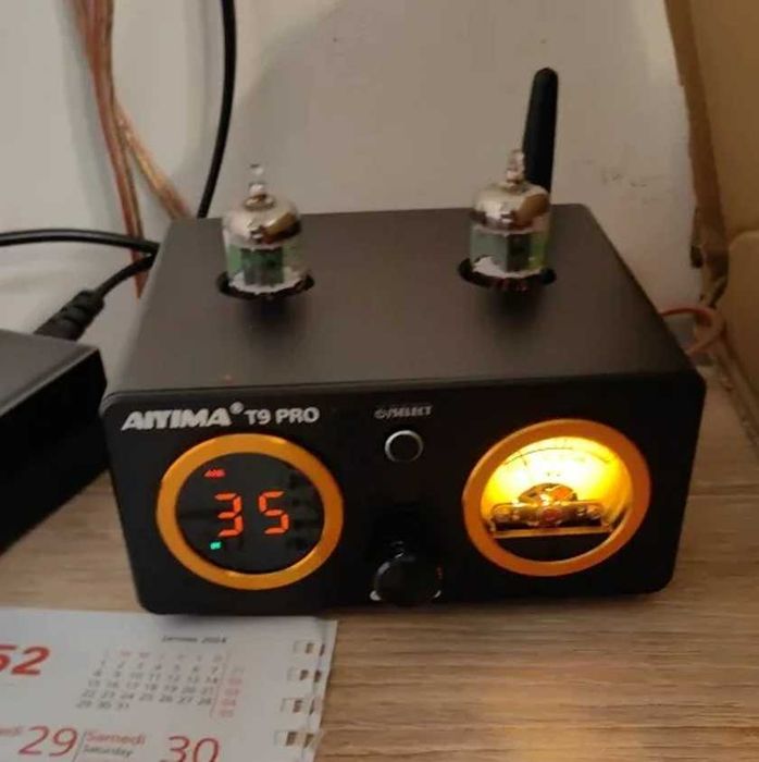 Классный ламповый усилитель звука 2 канала мощный підсилювач на 100Вт