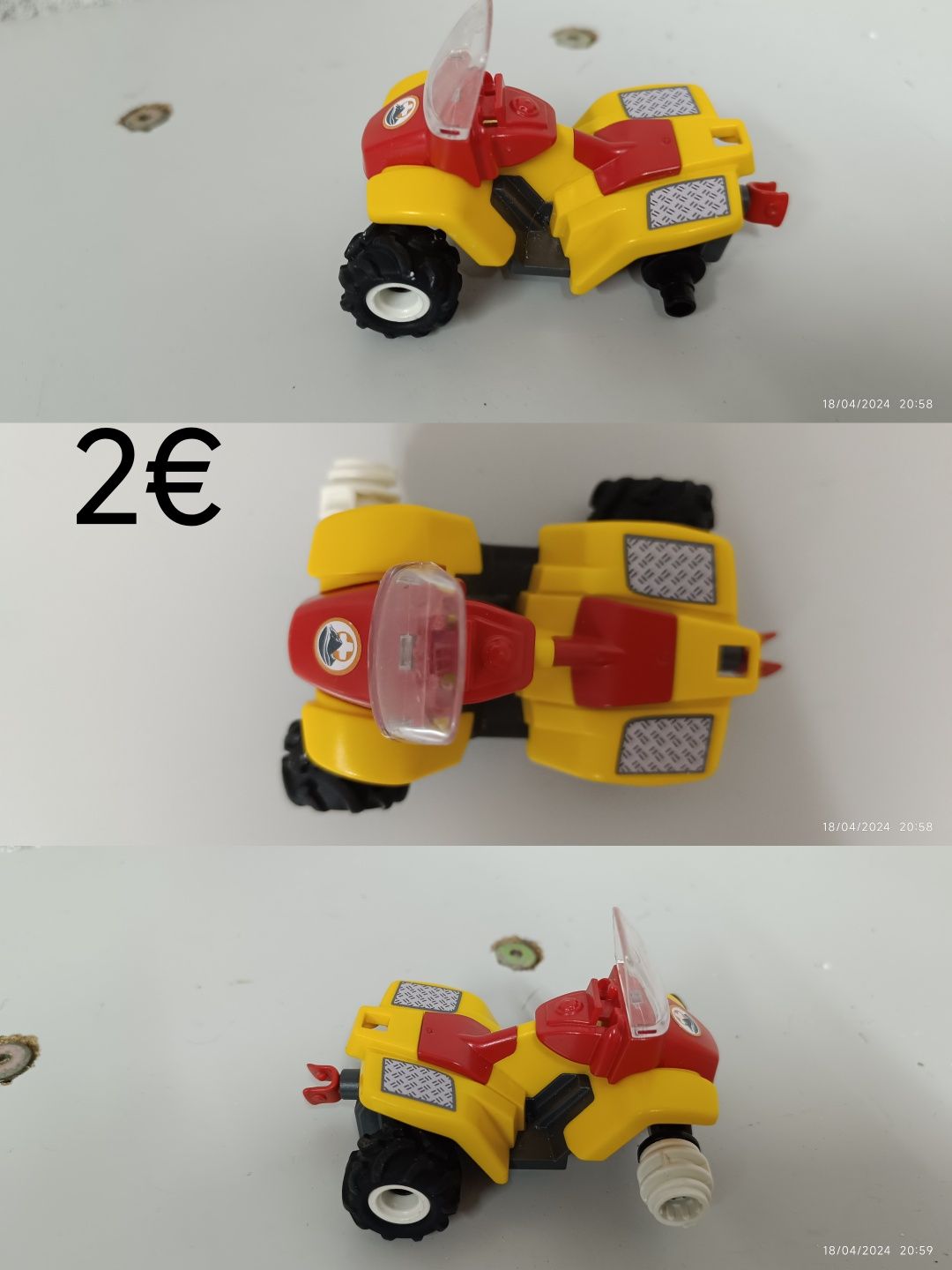 Playmobil moto4 rescue