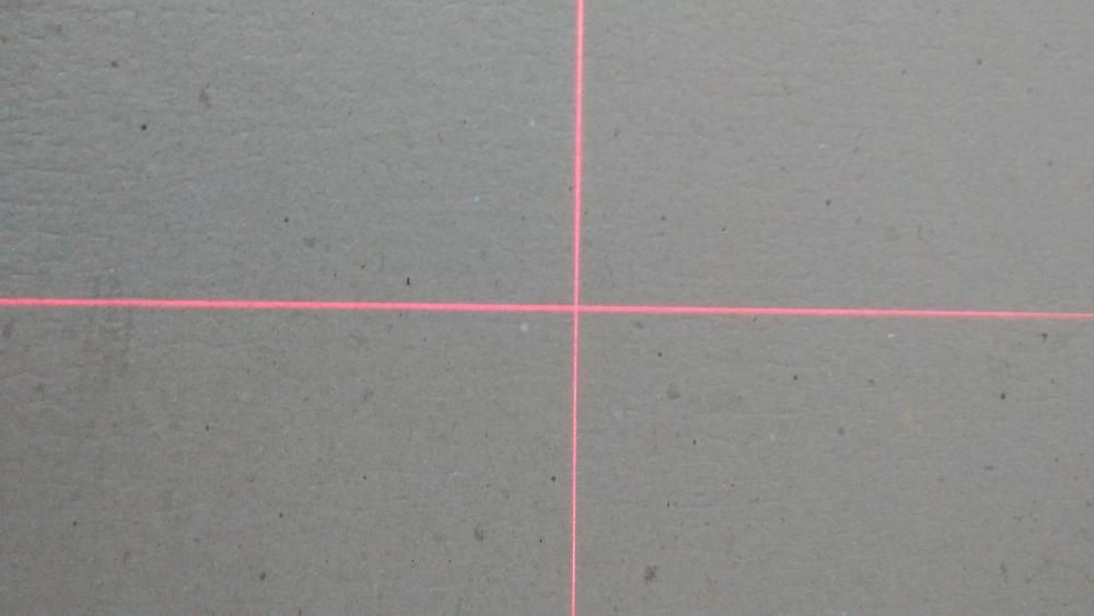 Mira Laser em cruz