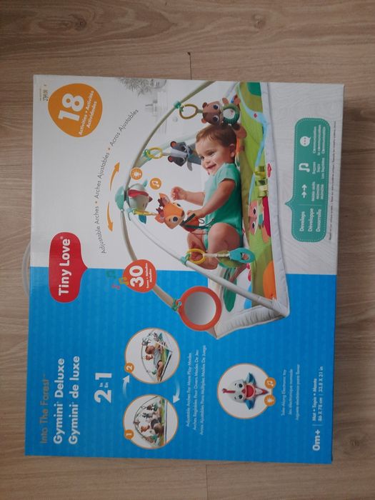 Дитячий розвиваючий килимок + іграшка-дуга для візочка ТМ Tiny Love
