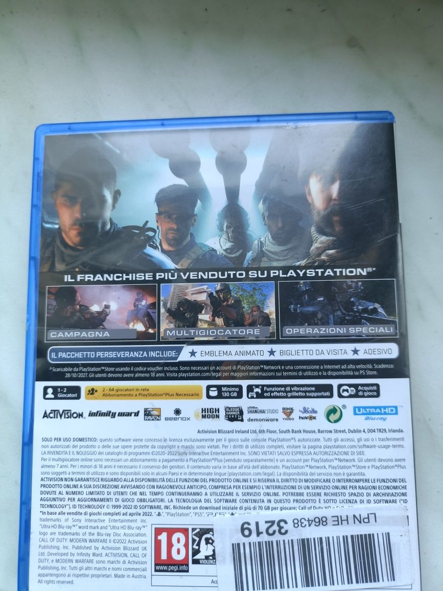 Gra call of duty mw2