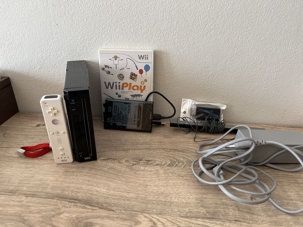 Wii desbloqueada com disco 320gb