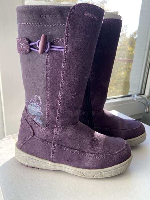 Зимові чобітки на дівчинку Geox Respira