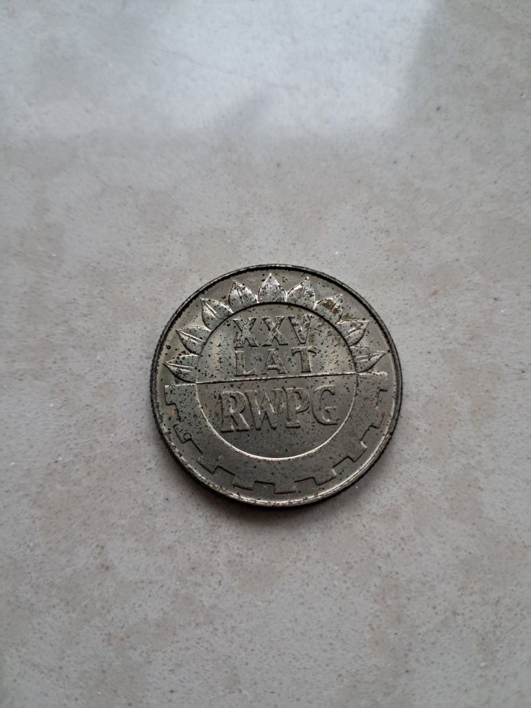 Moneta 20zł, XXV lat RWPG 1974rok