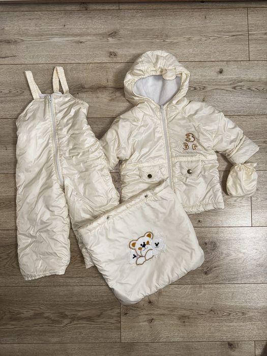 Демісезонний комбінезон трансформер 3 в 1, від 0 до 1.5 року