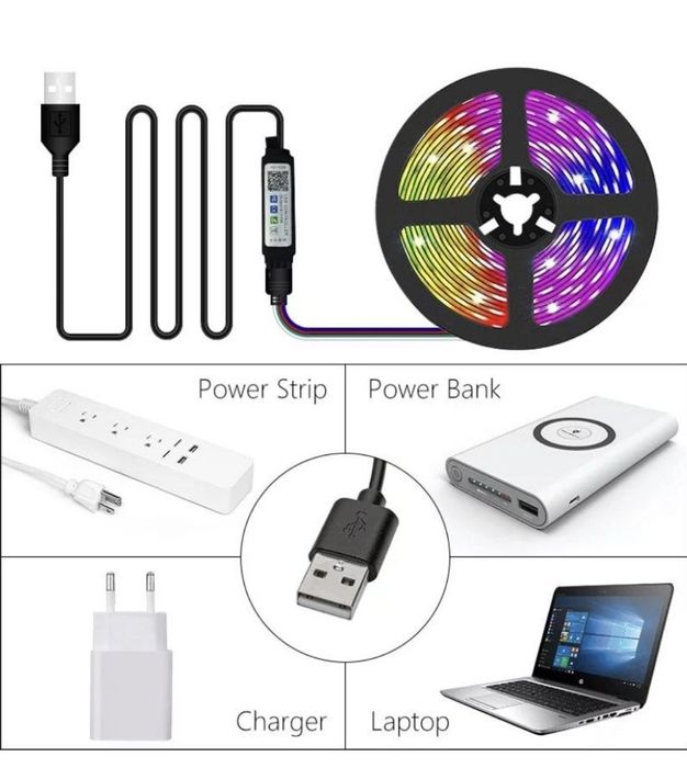 Светодиодная Лента светодиодная led лента світлодіодна стрічка RGB5050