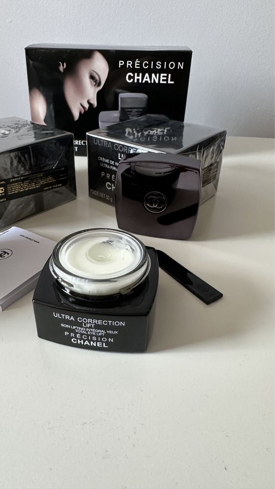 Zestaw kremów Chanel Precision Ultra Correction Lift Dior Lancome krem