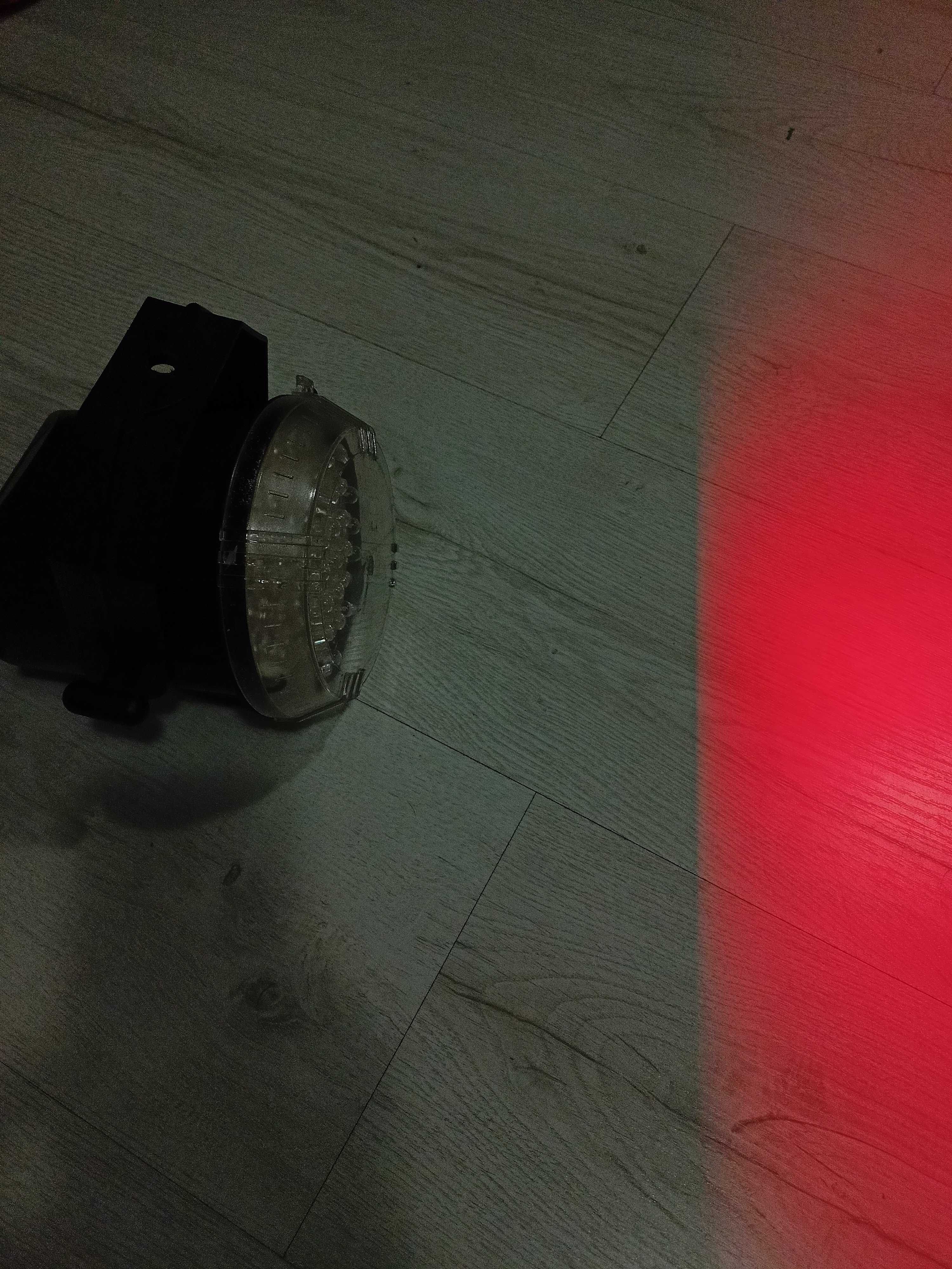 Stroboskop Led Techno Strobe Beamz kolor Czerwony