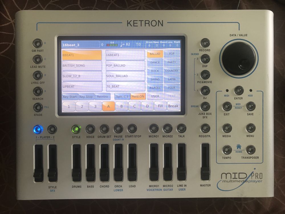 Ketron MidjPro + case original