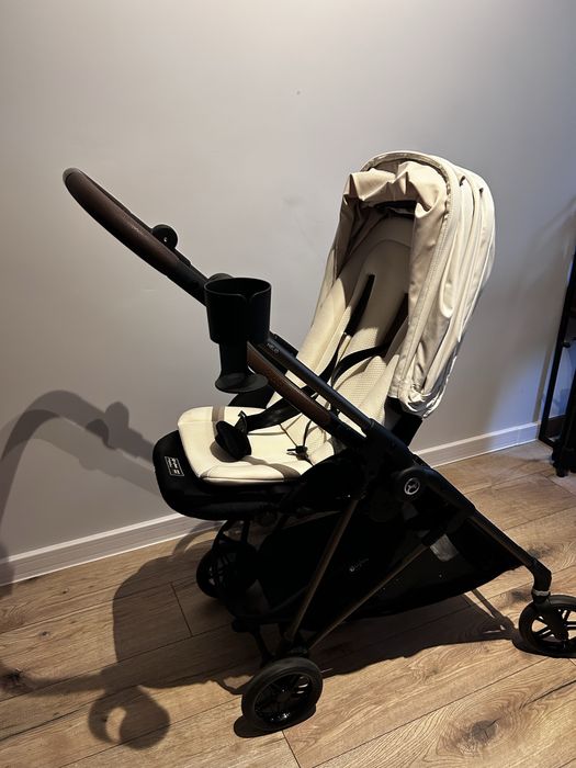 wózek / коляска CYBEX Melio Stroller Canvas White