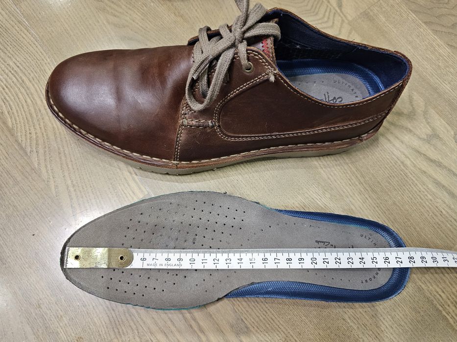 Мужские туфли Clarks Vargo plain ботинки дерби оксфорды