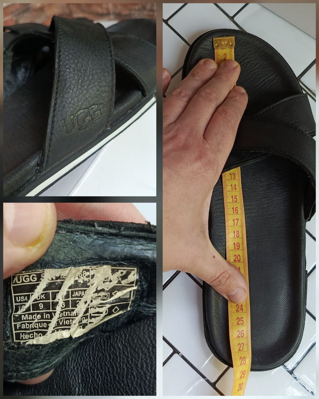 Шлепанці Ugg (43р.28 см )