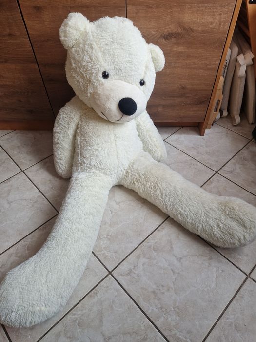 Biały Duży miś ok.120 cm