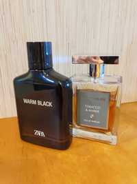 Zara Warm Black + Alvernum Tobacco & Amber z ubytkiem