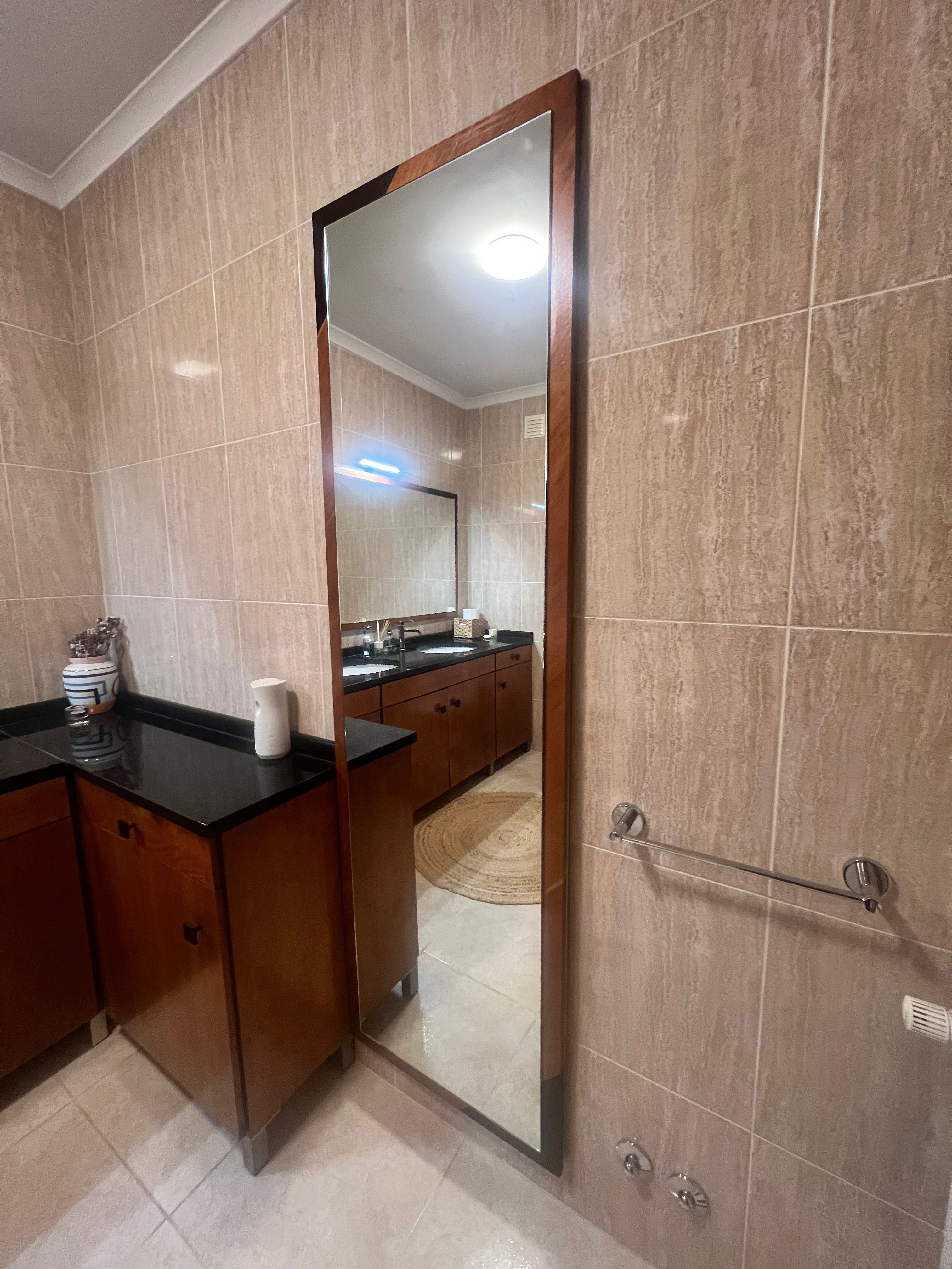 Móvel WC como novo MADEIRA cor cerejeira