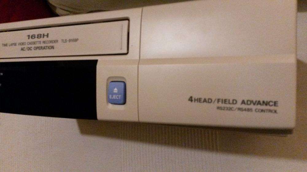 Sanyo Time lapse VHS video cassete recorder / player