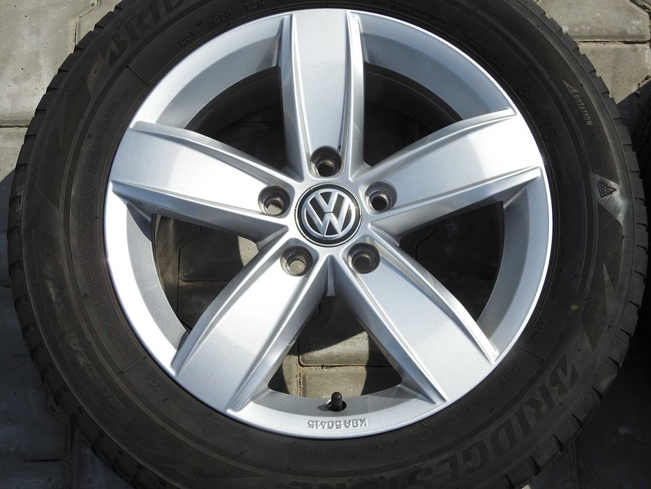 4x Alufelgi VW 16'' 5x112 6J ET43 2GA 2019rok Super Stan