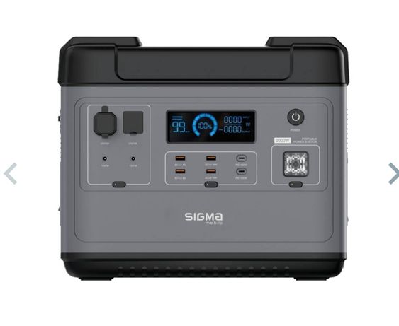 Зарядная станция Sigma mobile X-power SI625APS 2000Wh Grey