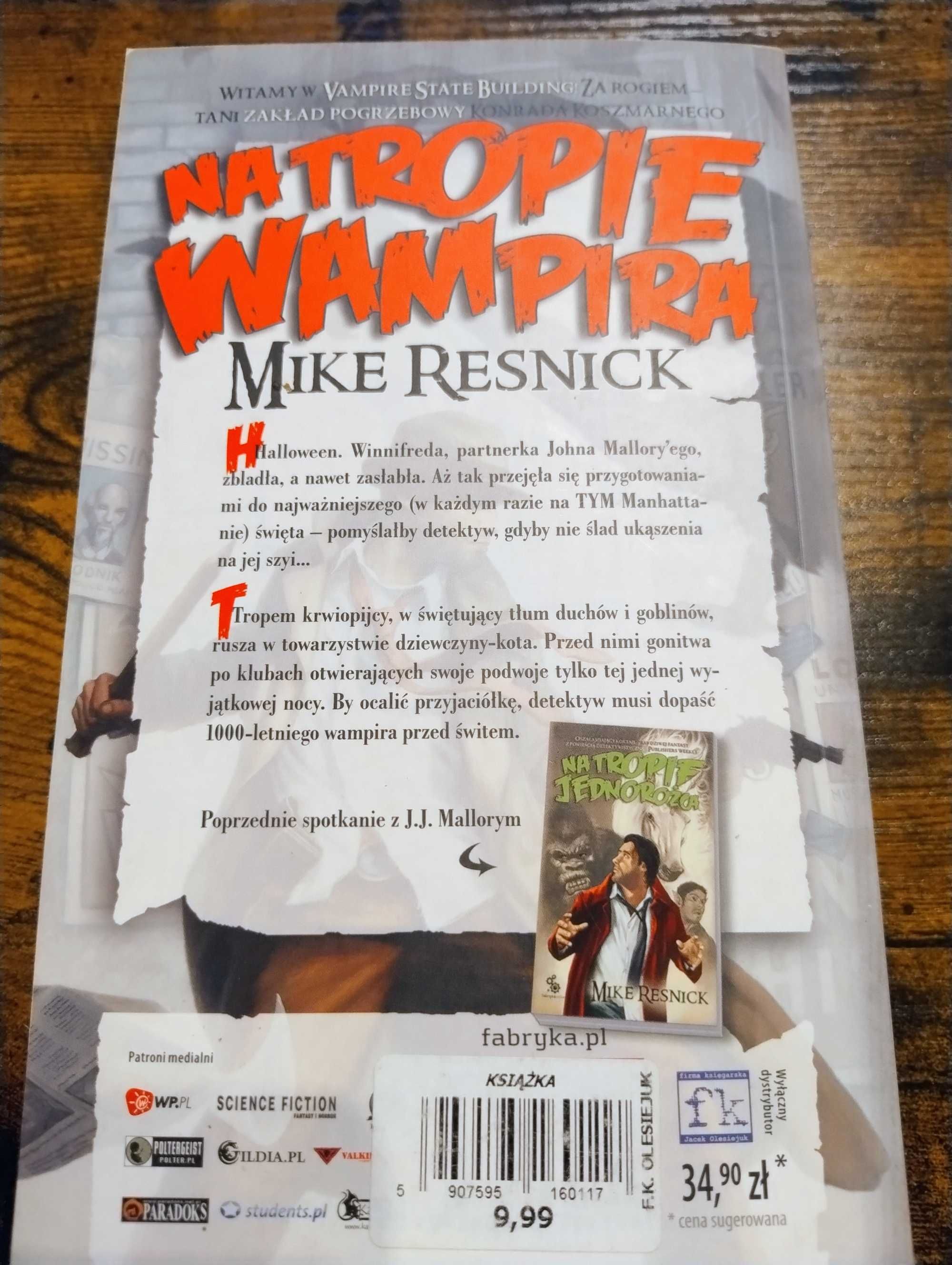 Na tropie Wampira - Mike Resnick