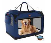 Transporter LovPet 52 cm x 70 cm x 52 cm granatowy
