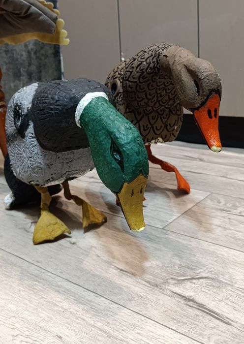 Утка подсадная муляж для охоты чучело