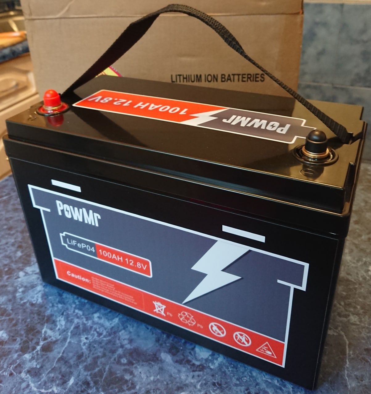 LifePO4 Аккумулятор POW-100 12.8V, POW-150AH 12.8V, POW-100AH 25.6V