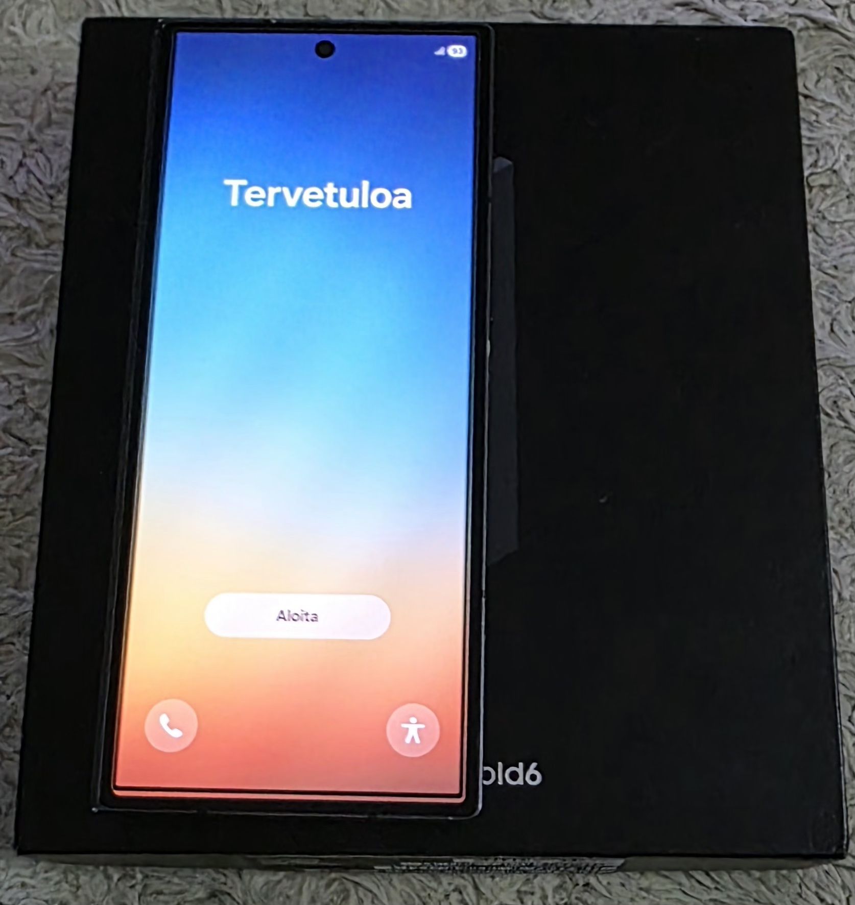 Samsung Fold6 black 256gb