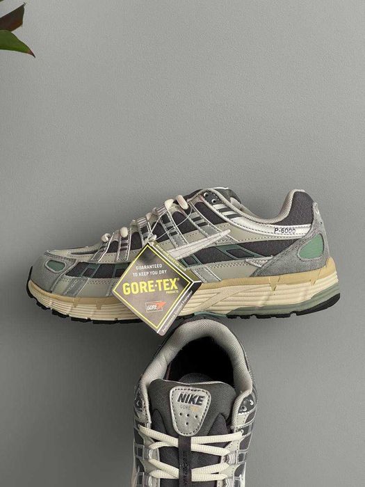 Nike P-6000 Gore-Tex 'Flat Pewter' (40-45) термо кроссовки Найк П6000