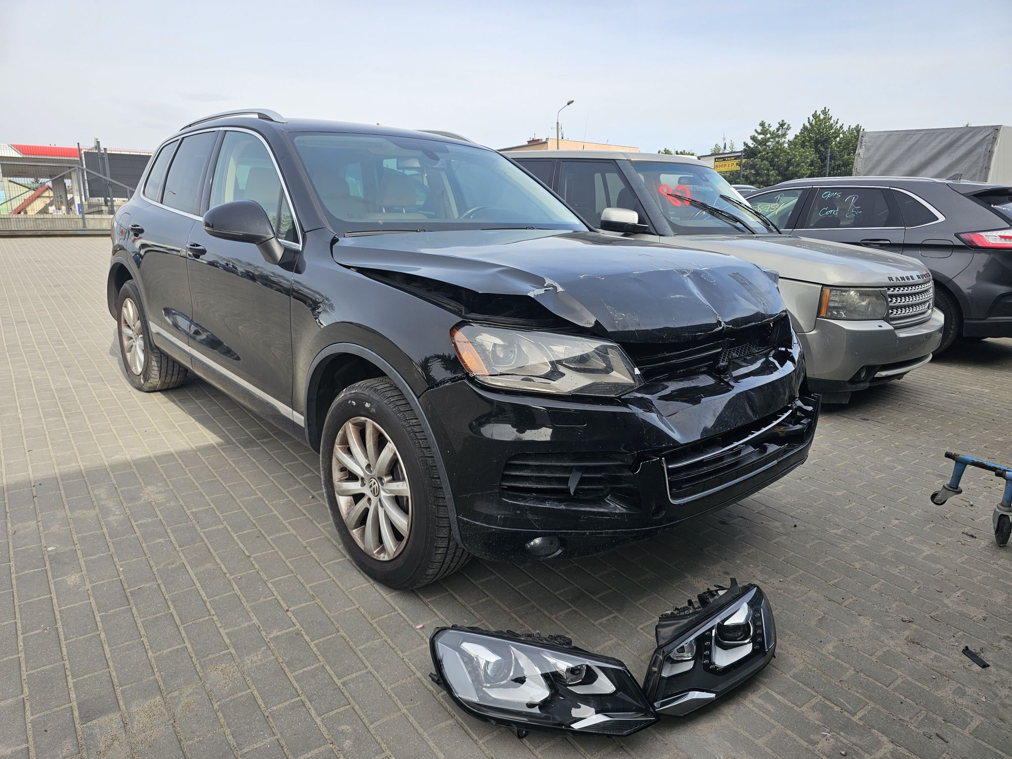 Vw Touareg 3.6 Fsi 2012 Jasny Środek Led