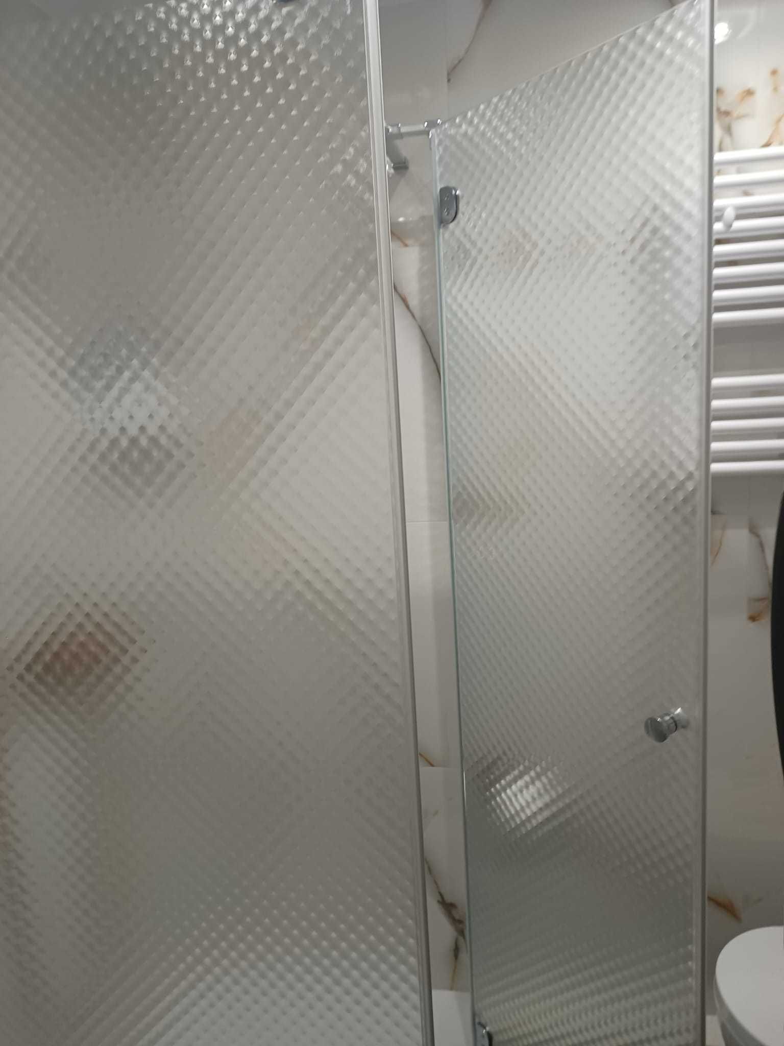 Kabina prysznicowa 80 x 80 Szkło MASTER SOFT Easy Clean