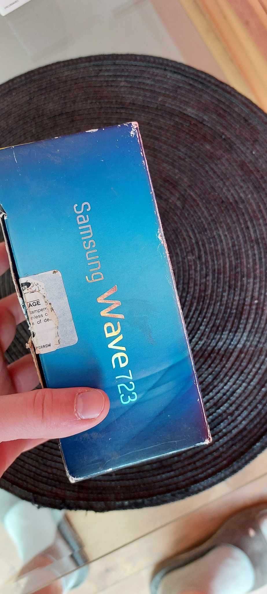 Samsung Wave 723 pudełko i klapka
