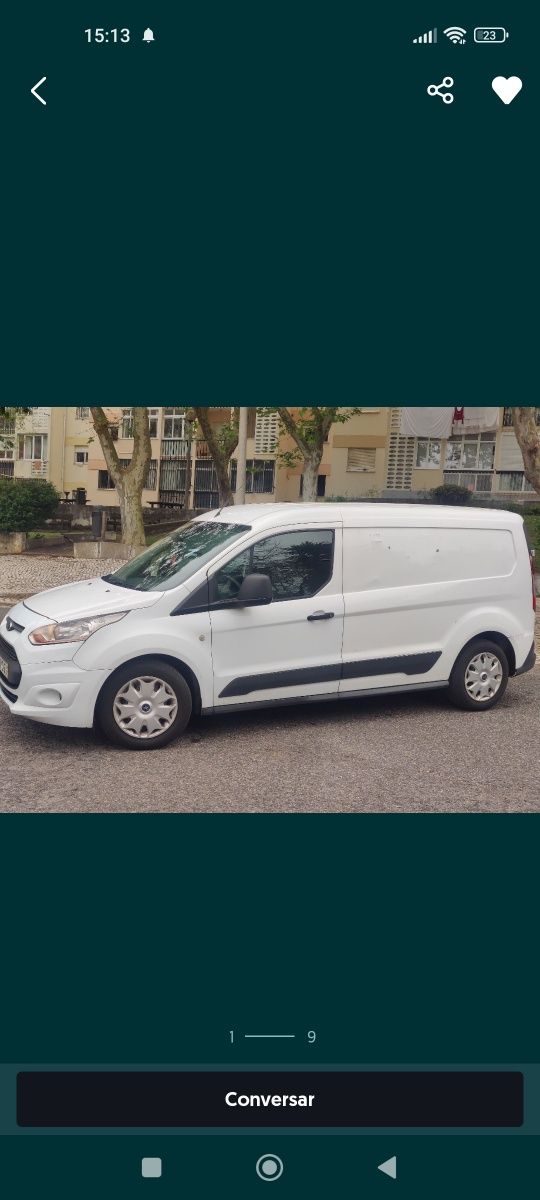 Ford Transit Conect Longa 3 Lugares 2015 8.900€