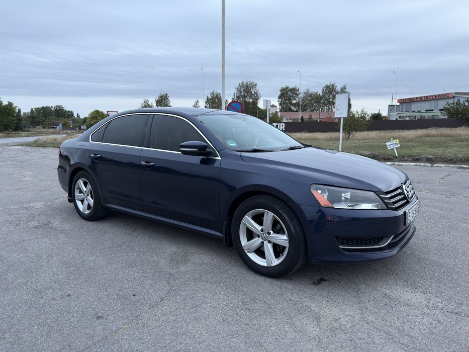 Volkswagen Passat Se 2013 Blue 2.5L