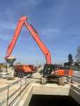 Wynajem koparki gąsienicowej long reach 18 m – HITACHI ZX350